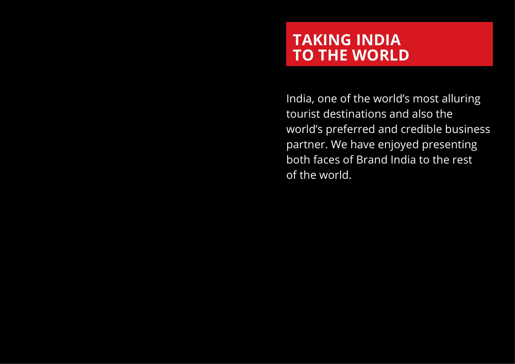 Taking India to the World — page 1